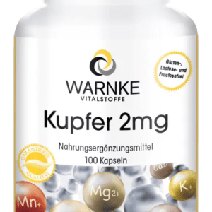 Kupfer 2mg aus Kupferbisglycinat (Warnke)