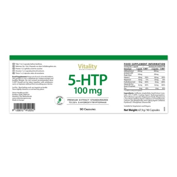 5-HTP 100mg (Vitality Nutritionals)_1