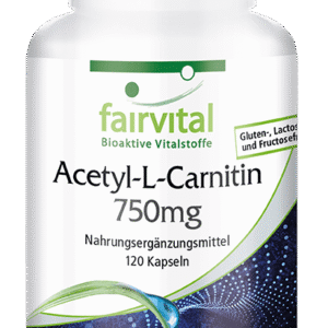 Acetyl-L-Carnitin 750mg (fairvital)