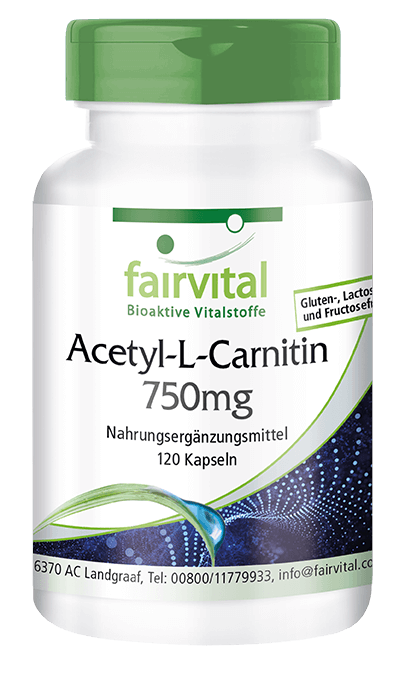 Acetyl-L-Carnitin 750mg (fairvital)