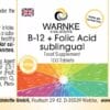 B-12 + Folsäure sublingual mit Acerola (Warnke) - englisch