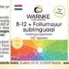 B-12 + Folsäure sublingual mit Acerola (Warnke) - niederländisch