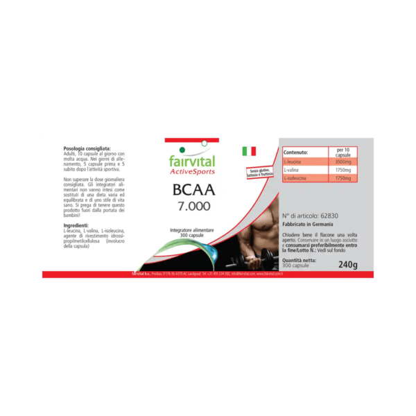 BCAA 7000 (fairvital) italienisch