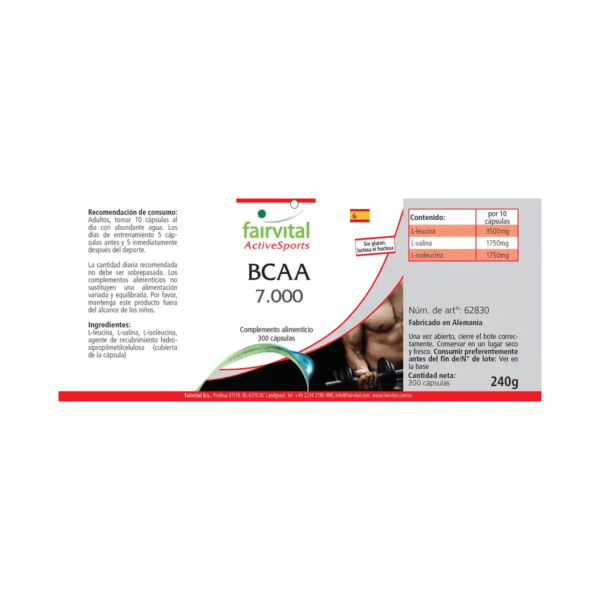 BCAA 7000 (fairvital) spanisch