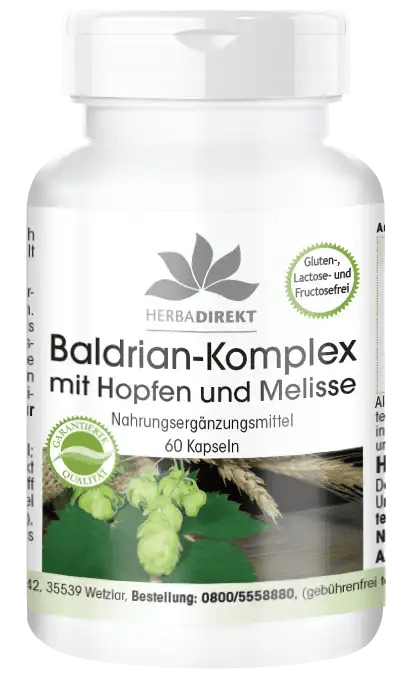 Baldrian-Extrakt Plus mit Hopfen und Melisse (Warnke)