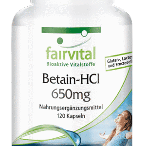 Betain HCL 650mg (fairvital)