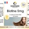 Biotin 5mg (Warnke) - französisch