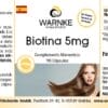 Biotin 5mg (Warnke) - spanisch