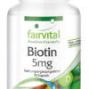 Biotin 5mg (fairvital)