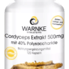 Cordyceps Extrakt 500mg, 40% Polysaccharide (Warnke)