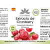 Cranberry 400mg (Warnke) - spanisch