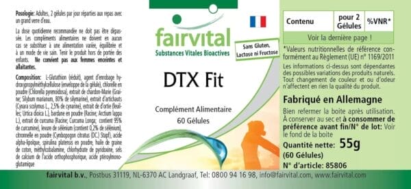 DTX Fit (fairvital)_französisch