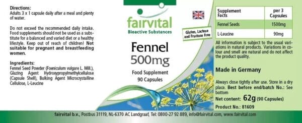 Fenchel 500mg (fairvital)_englisch