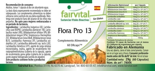 Flora Pro 13 (fairvital)_spanisch