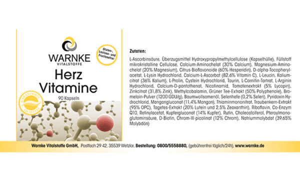 Herz-Vitamine (Warnke) - deutsch