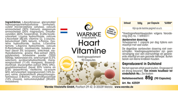 Herz-Vitamine (Warnke) - niederländisch