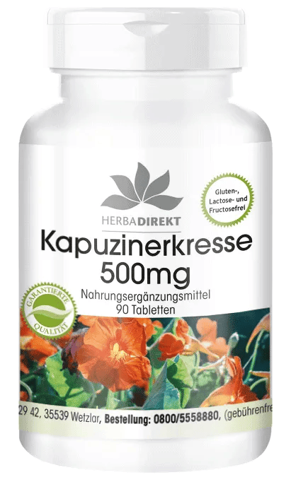 Kapuzinerkresse 500mg (Warnke)