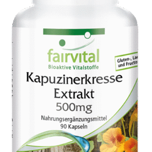 Kapuzinerkresse Extrakt 500mg (fairvital)