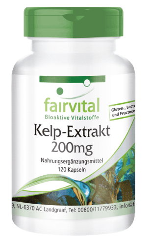 Kelp-Extrakt 200mg - 120 Kapseln (fairvital)