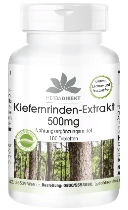 Kiefernrinden-Extrakt 500mg (Warnke)