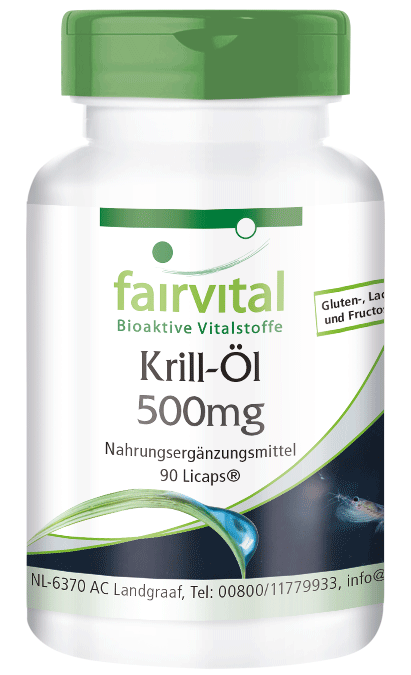 Krill-Öl 500mg (fairvital)