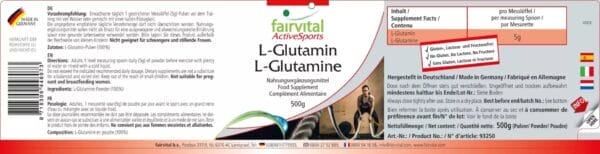 L-Glutamin Pulver (fairvital)_deutsch