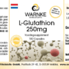 L-Glutathion 250mg (Warnke) - niederländisch