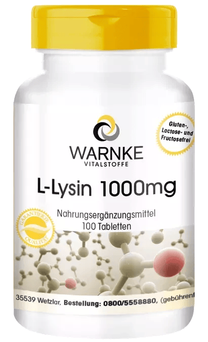 L-Lysin 1000mg (Warnke)