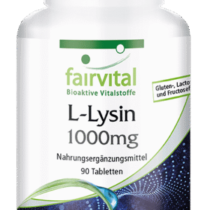 L-Lysin 1000mg (fairvital)