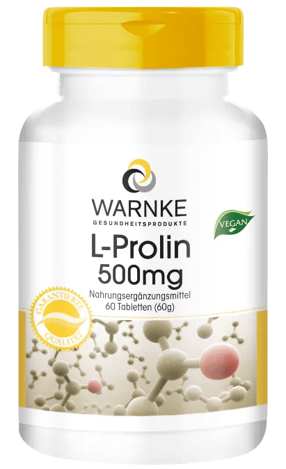 L-Prolin 500mg (Warnke)