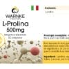 L-Prolin 500mg (Warnke) - italienisch