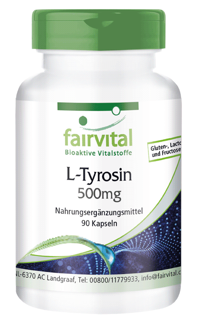 L-Tyrosin 500mg (fairvital)