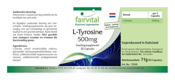 L-Tyrosin 500mg (fairvital)_niederländisch