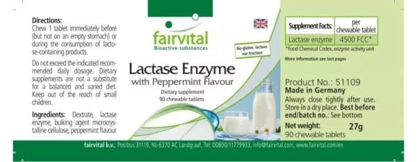 Laktase Enzym (fairvital)_englisch