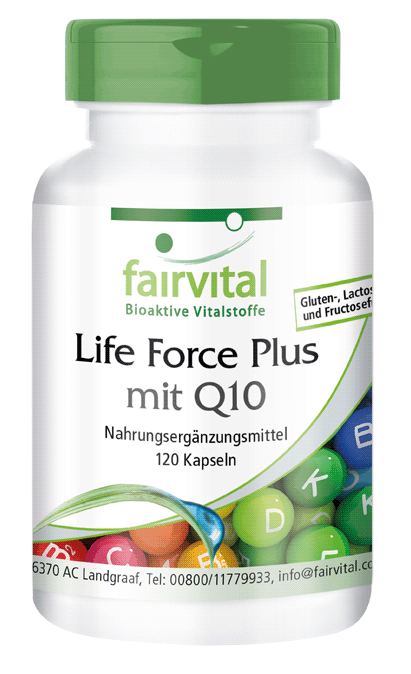 Life Force Plus mit Q10 (fairvital)