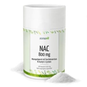 NAC 800 mg - N-Acetyl-L-Cystein (sanuvit)