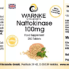 Nattokinase 100mg (Warnke) - englisch