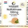 Nattokinase 100mg (Warnke) - niederländisch