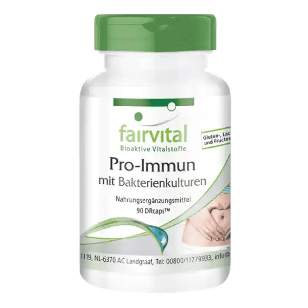 Pro-Immun mit Bakterienkulturen (fairvital)