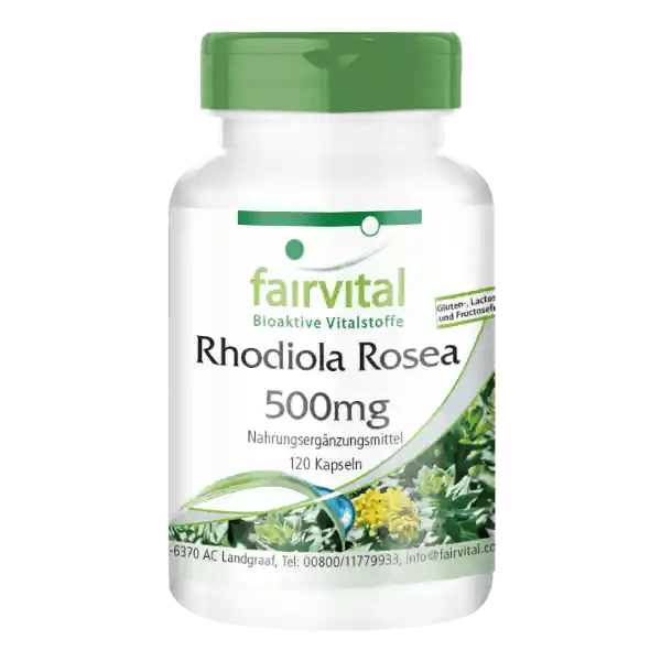 Rhodiola Rosea 500mg (fairvital)