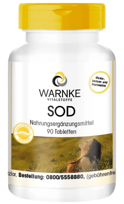 SOD 250mg (2000 F.I.P.) - Superoxid-Dismutase (Warnke)