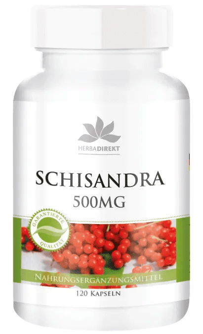 Schisandra Kapseln 500mg (Warnke)