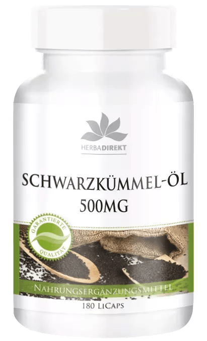 Schwarzkümmel-Öl 500mg kaltgepresst (Warnke)