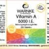 Vitamin A 5000 I.E. (Warnke) - deutsch