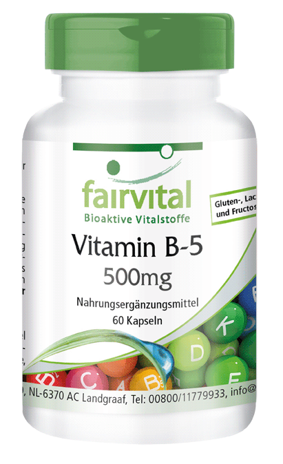 Vitamin B-5 500mg (fairvital)