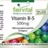 Vitamin B-5 500mg (fairvital)_deutsch