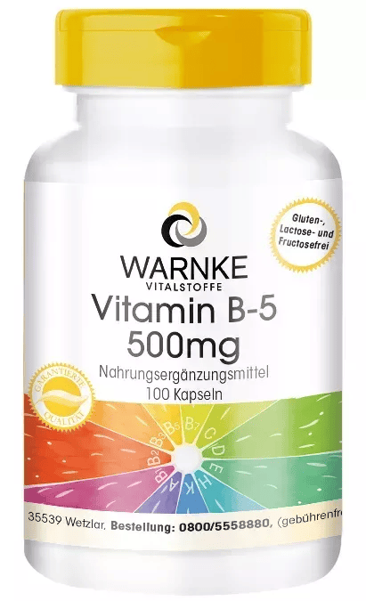 Vitamin B5 500mg (Warnke)