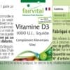 Vitamin D3 flüssig - 1000 I.E. pro Tropfen (fairvital)_französisch