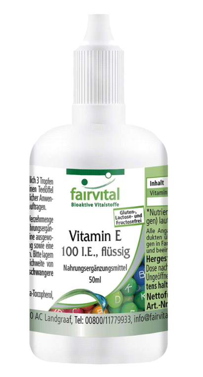 Vitamin E-Öl flüssig (fairvital)