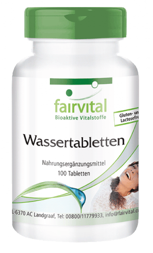 Wassertabletten (fairvital)